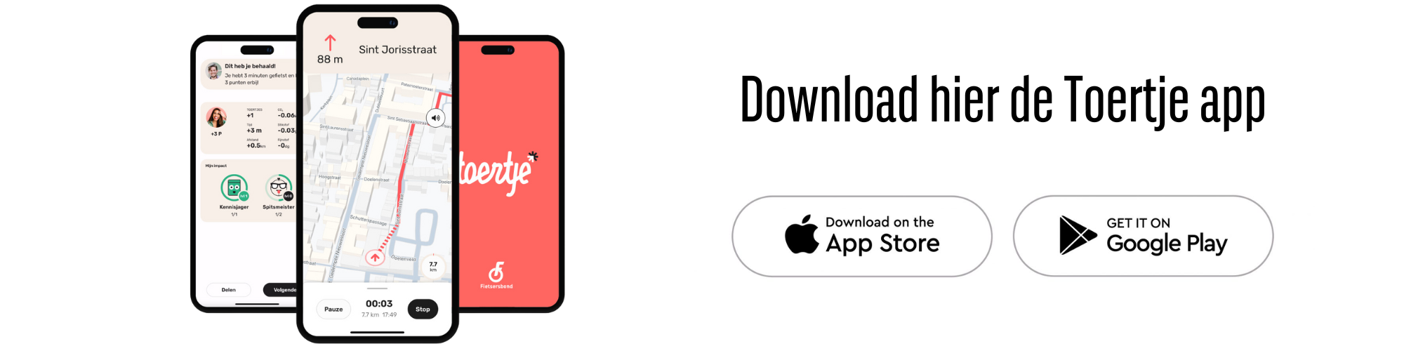 Download de Toertje app