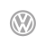 Volkswagen logo grijs