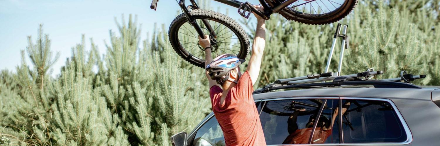 Fiets op leaseauto