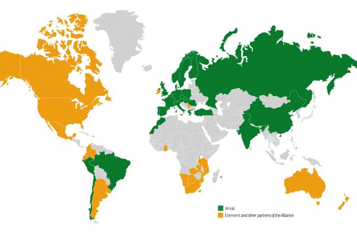 arval worldmap