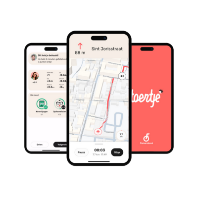 App Toertje mockup App Toertje mockup